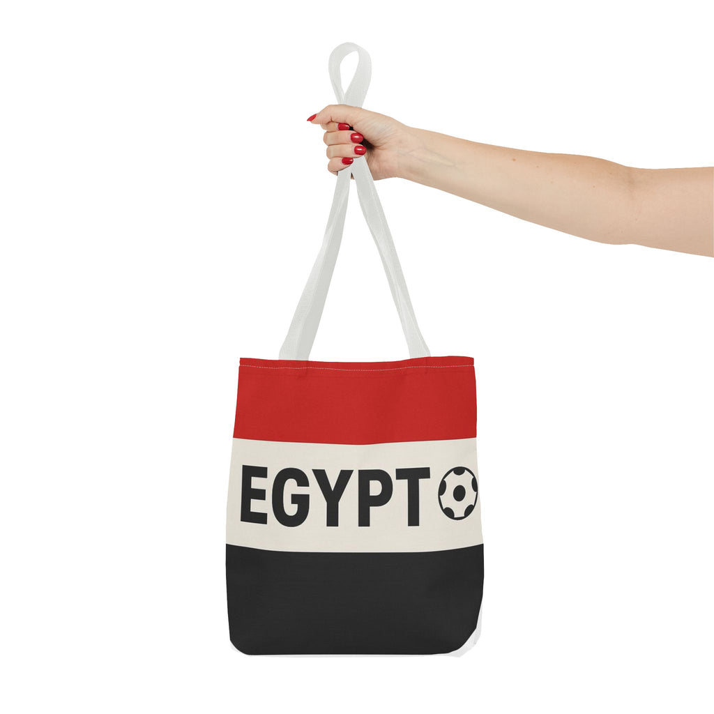 Egypt Flag Soccer Logo Tote Bag | Egypt Football Tote