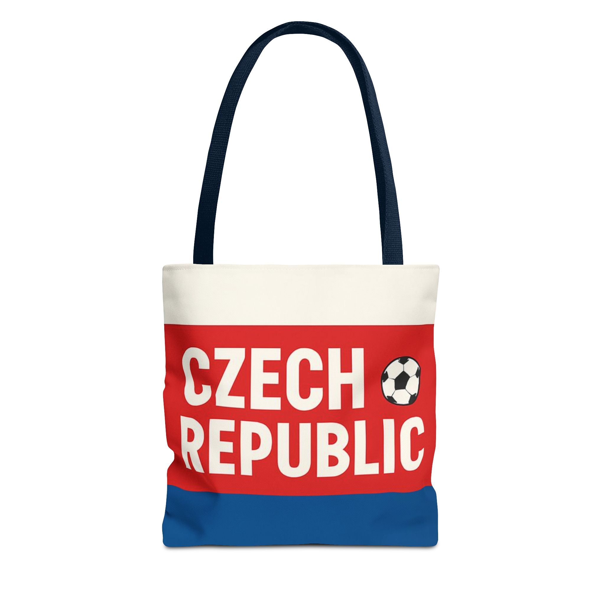 Czech Republic Soccer Flag Tote Bag | Football fan accessory