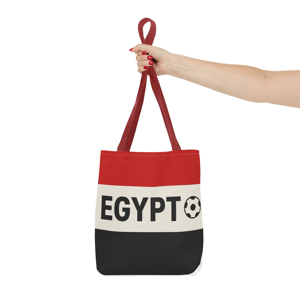 Egypt Flag Soccer Logo Tote Bag | Egypt Football Tote