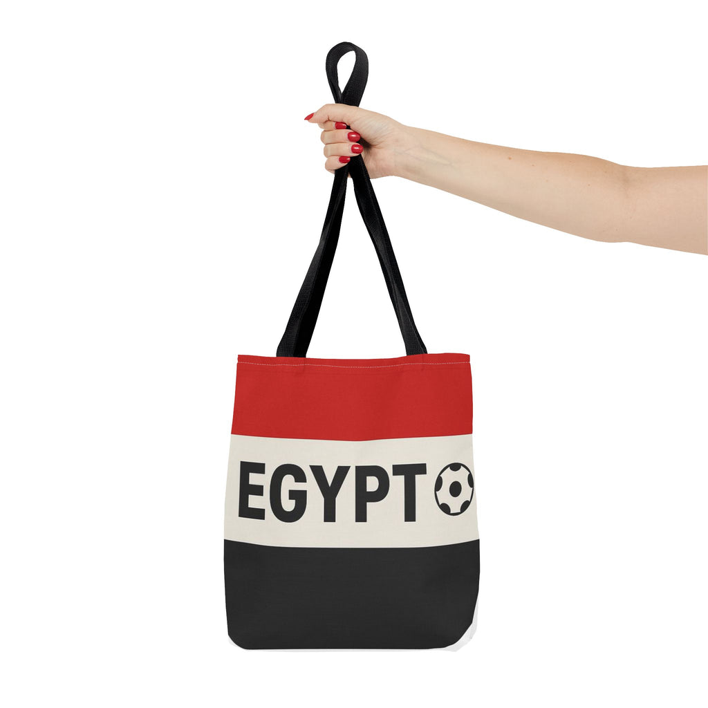 Egypt Flag Soccer Logo Tote Bag | Egypt Football Tote