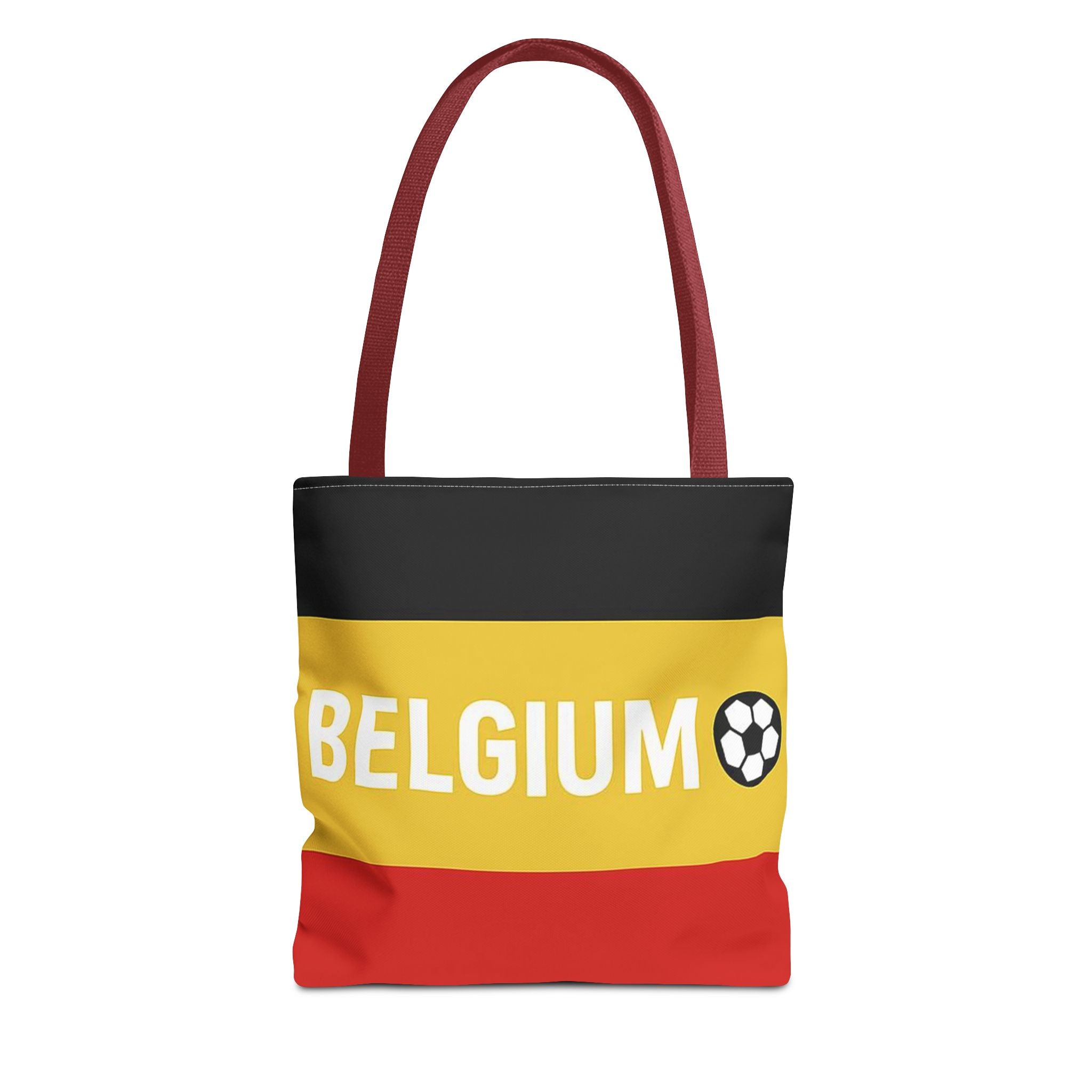 Belgium Flag Soccer Tote Bag | Belgian Football Fan