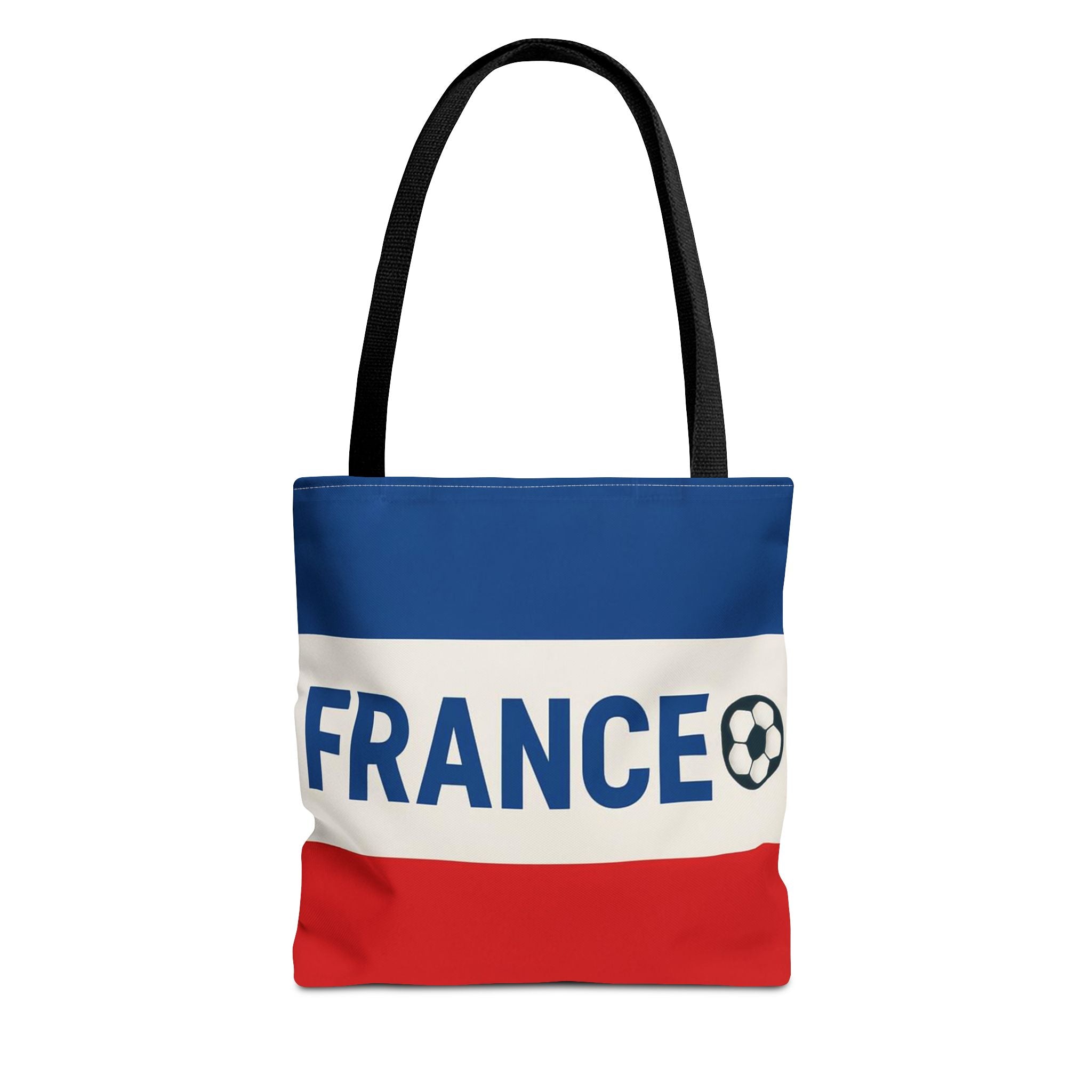 France Soccer Tote Bag | French Flag Tricolor, Football Accent