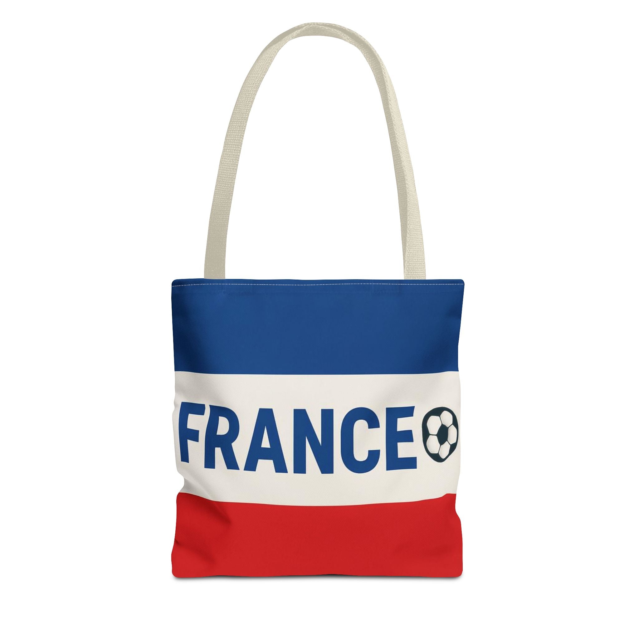 France Soccer Tote Bag | French Flag Tricolor, Football Accent