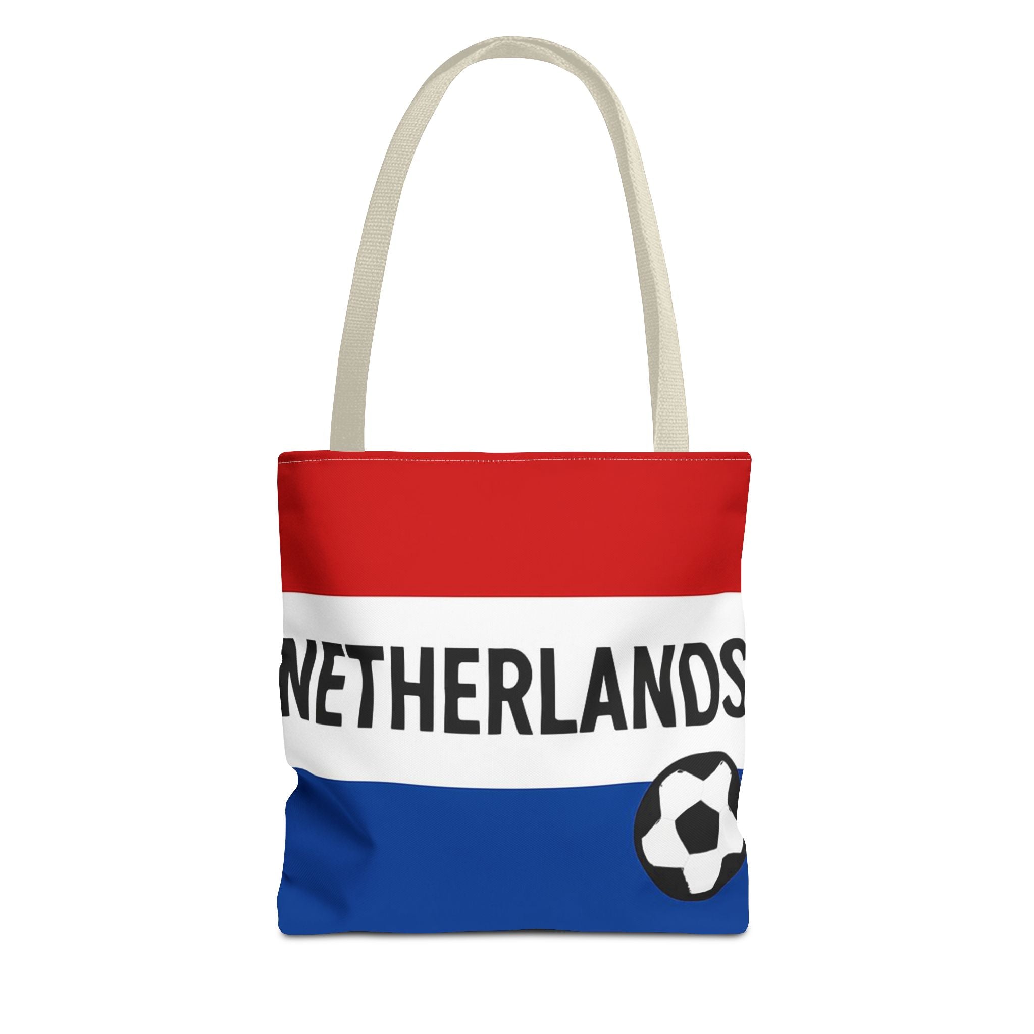 Netherlands Flag Soccer Tote Bag | Dutch Football Fan Tote