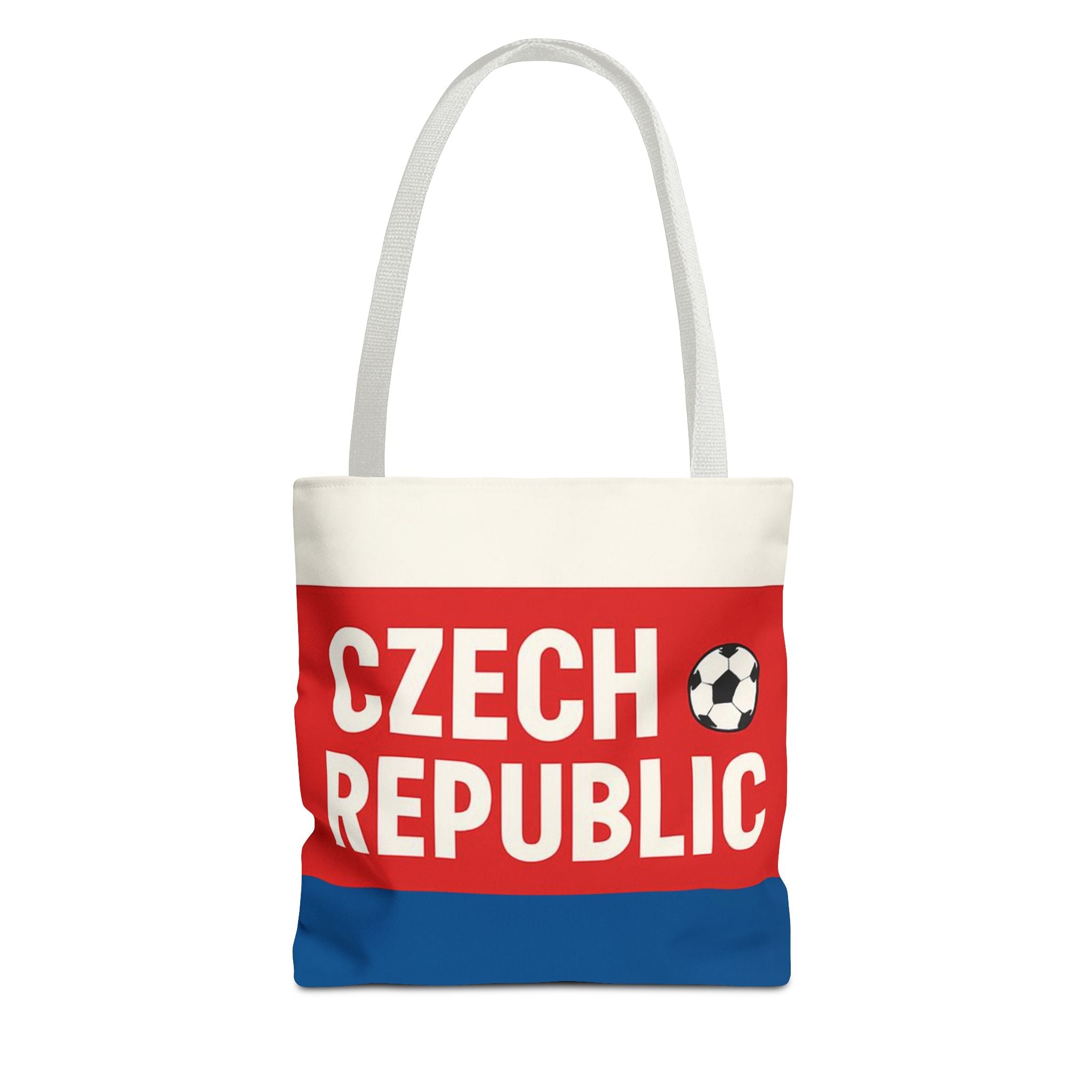 Czech Republic Soccer Flag Tote Bag | Football fan accessory