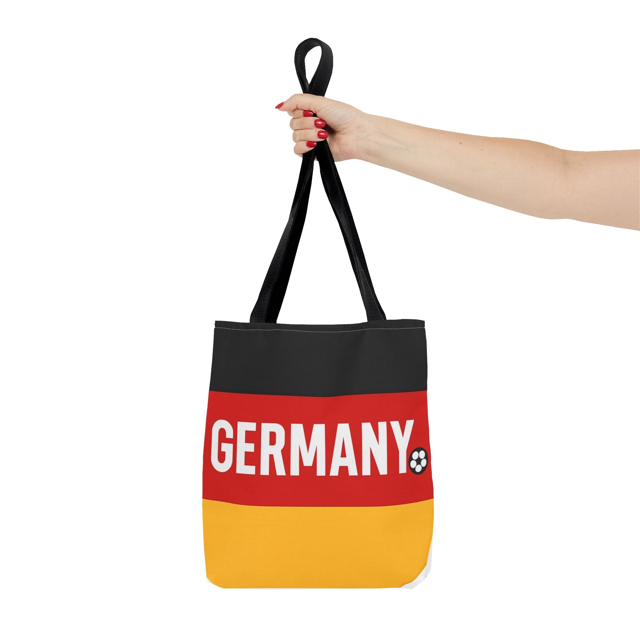 Germany flag stripe Tote Bag | German soccer emblem