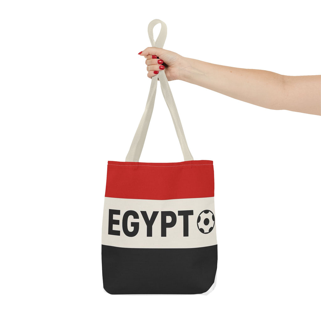Egypt Flag Soccer Logo Tote Bag | Egypt Football Tote
