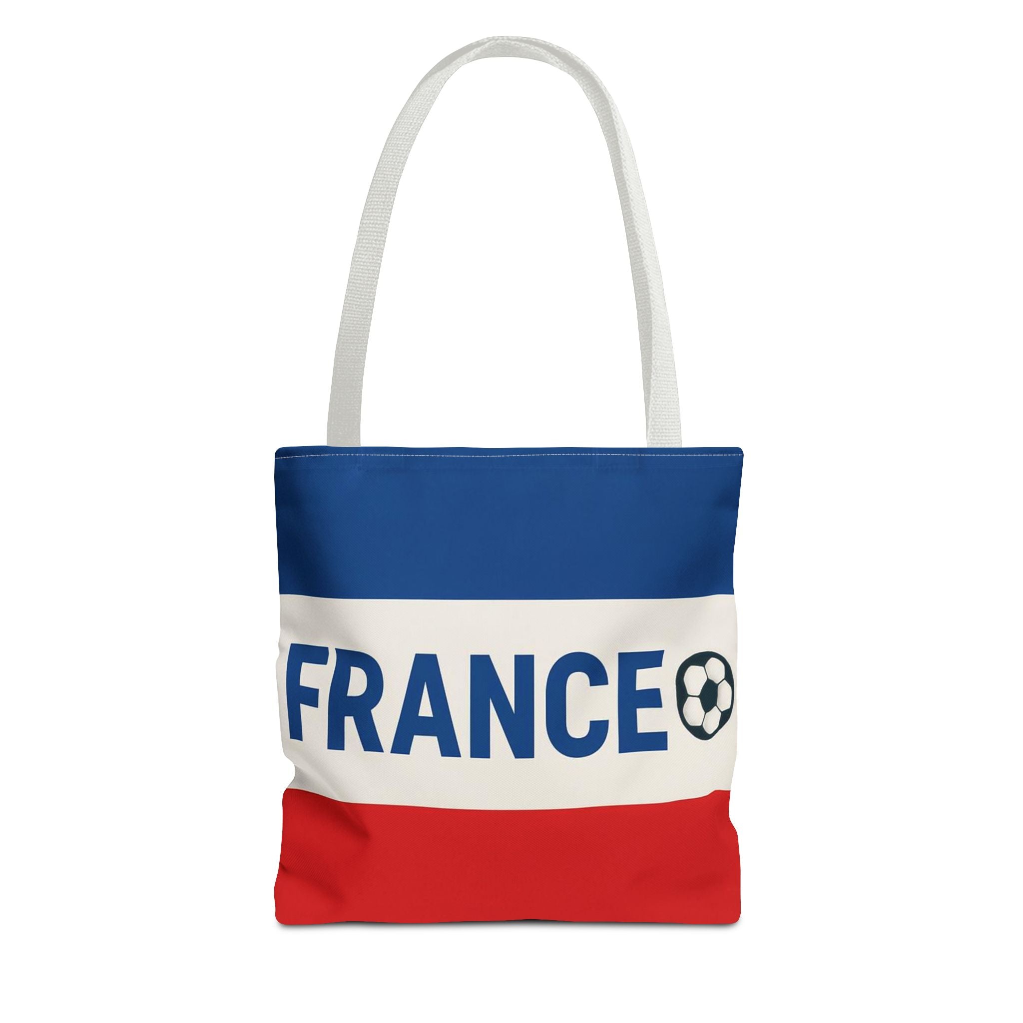 France Soccer Tote Bag | French Flag Tricolor, Football Accent