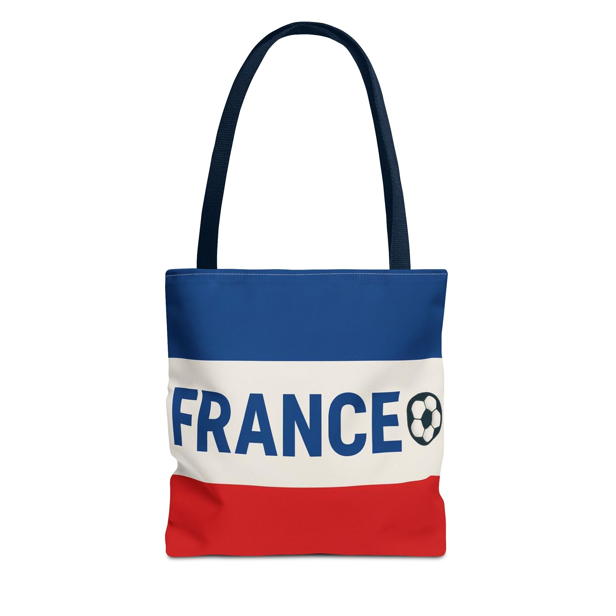 France Soccer Tote Bag | French Flag Tricolor, Football Accent