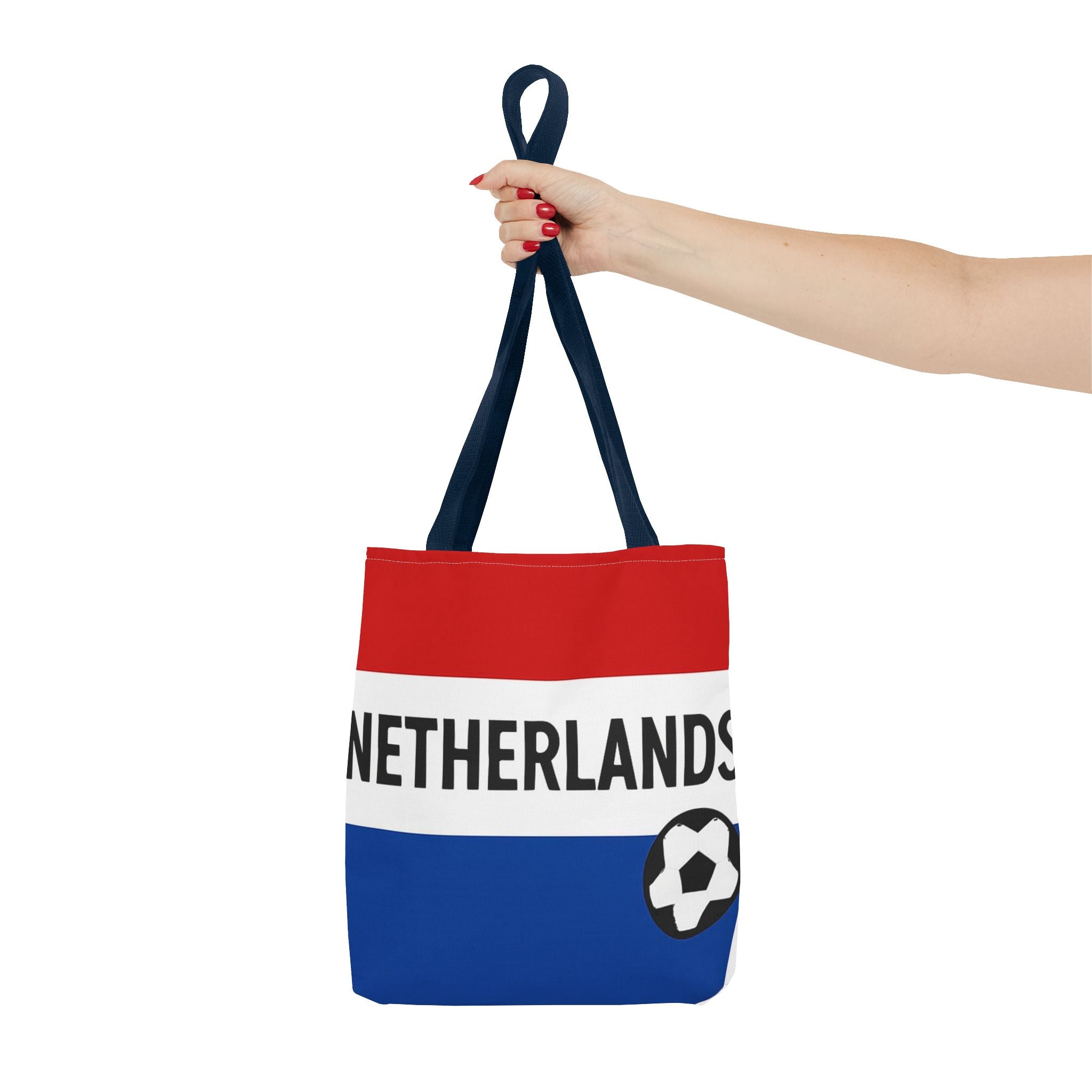 Netherlands Flag Soccer Tote Bag | Dutch Football Fan Tote