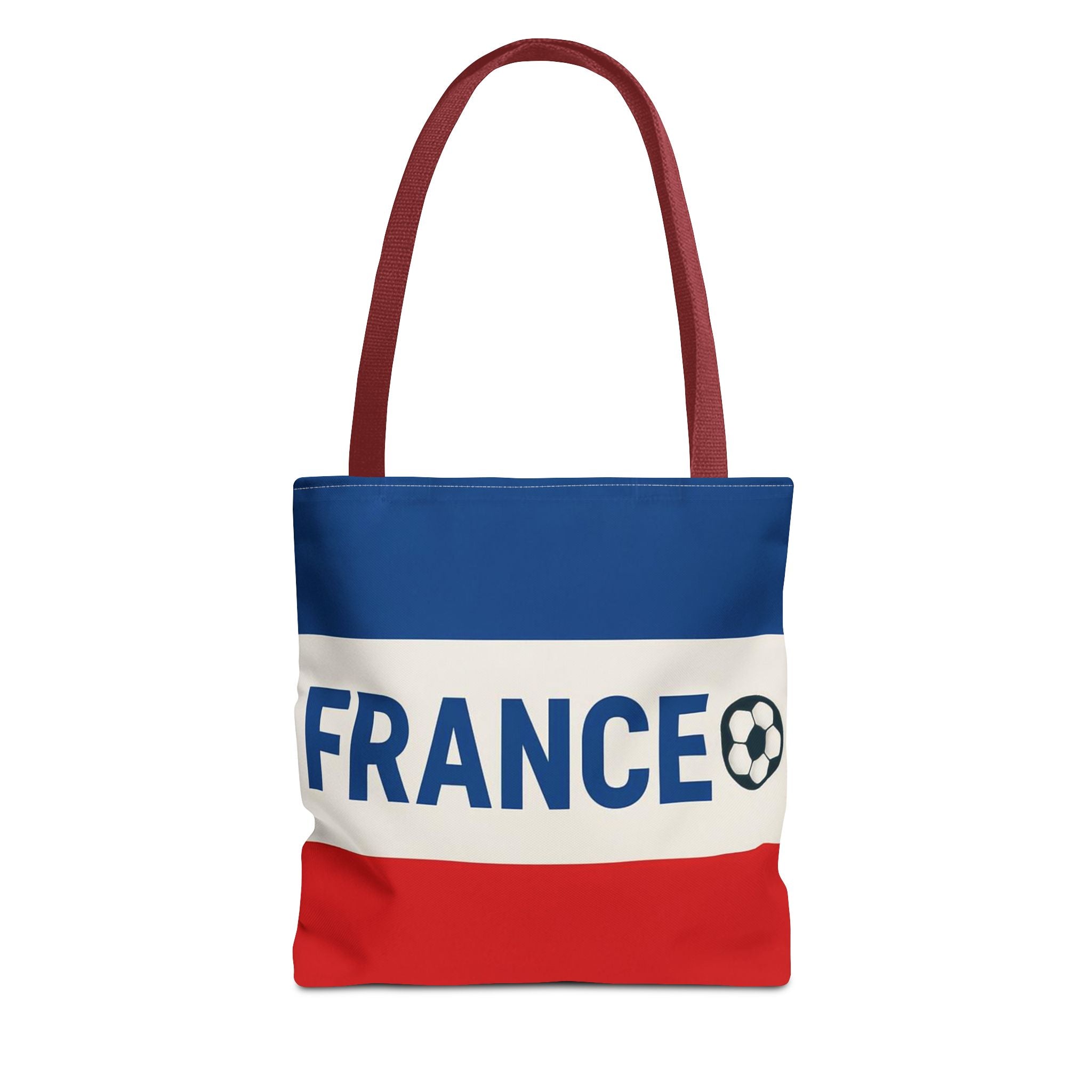 France Soccer Tote Bag | French Flag Tricolor, Football Accent