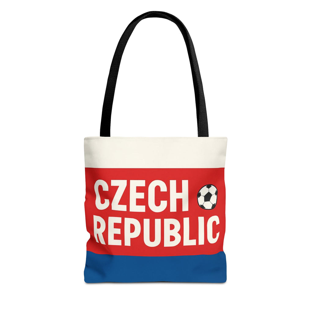 Czech Republic Soccer Flag Tote Bag | Football fan accessory