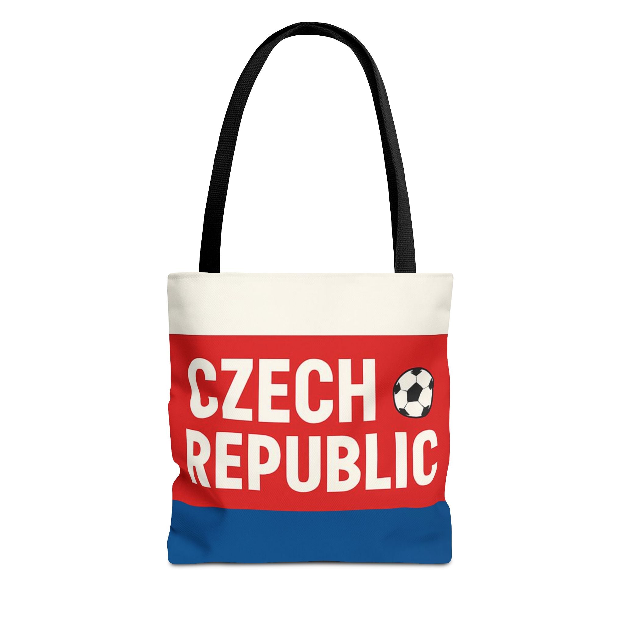 Czech Republic Soccer Flag Tote Bag | Football fan accessory