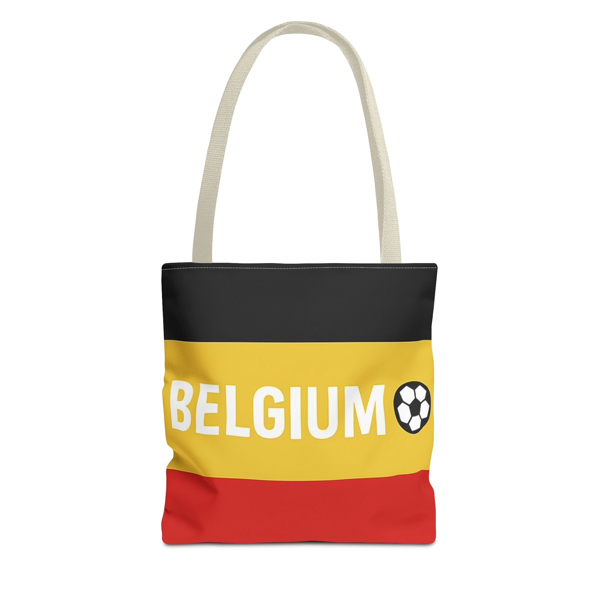 Belgium Flag Soccer Tote Bag | Belgian Football Fan