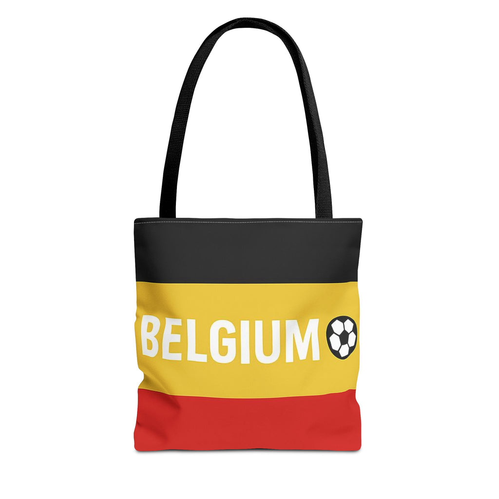 Belgium Flag Soccer Tote Bag | Belgian Football Fan