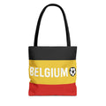 Belgium Flag Soccer Tote Bag | Belgian Football Fan