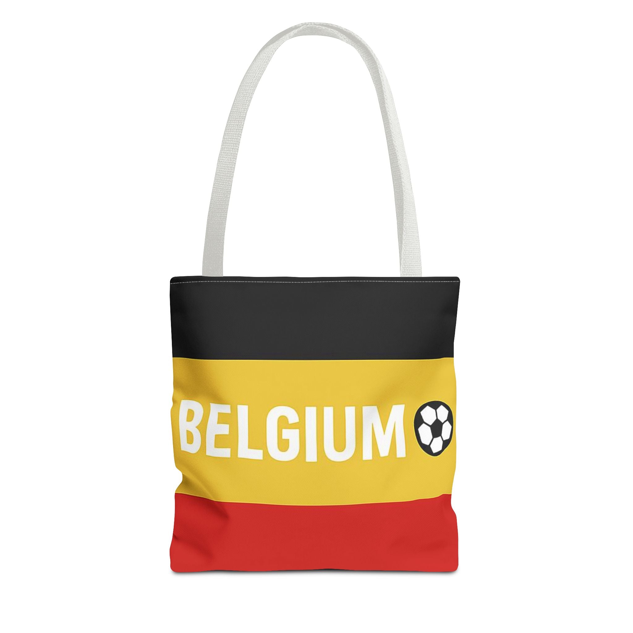 Belgium Flag Soccer Tote Bag | Belgian Football Fan