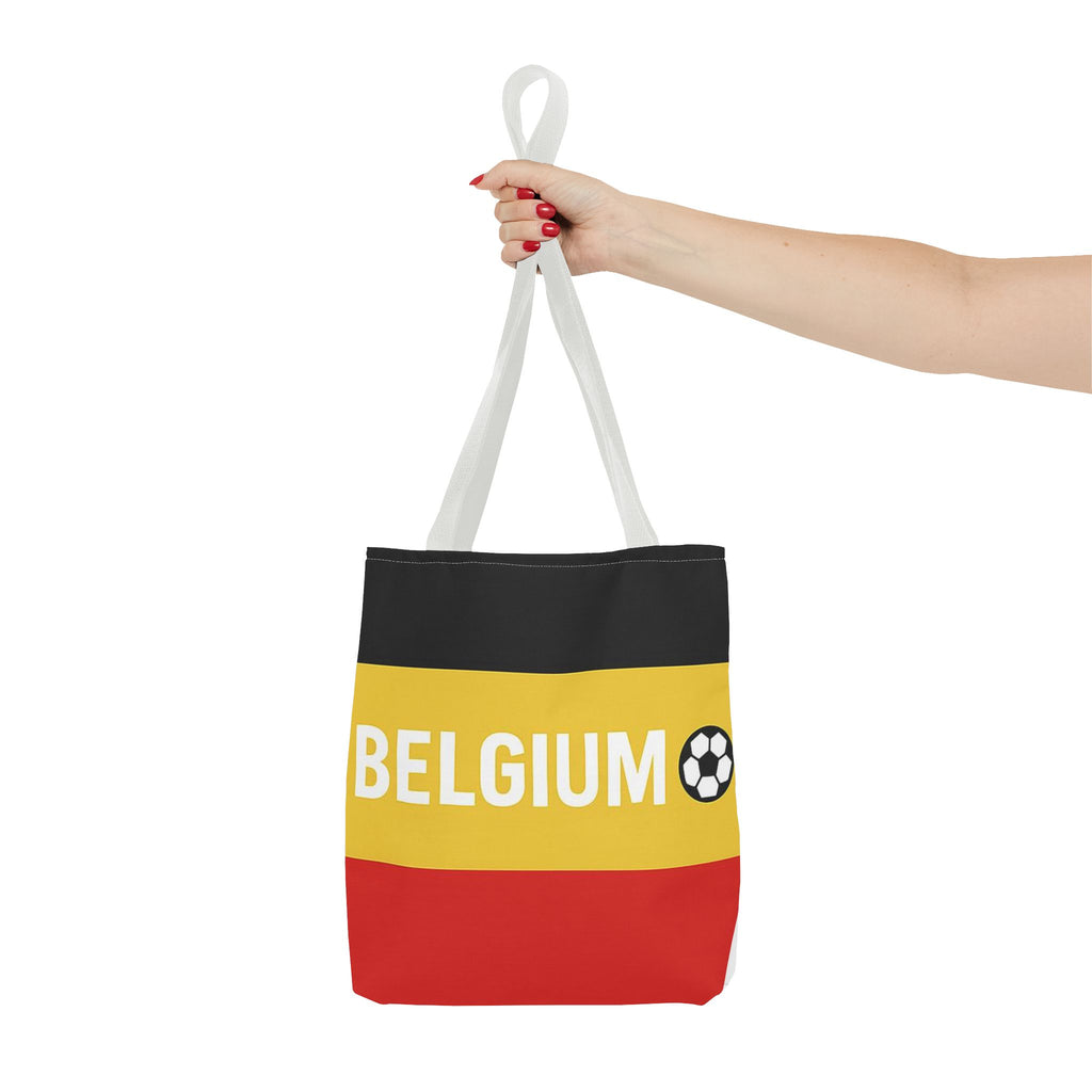 Belgium Flag Soccer Tote Bag | Belgian Football Fan